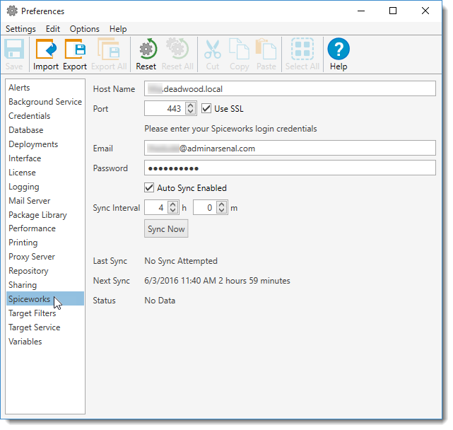 install spiceworks agent on server 2003