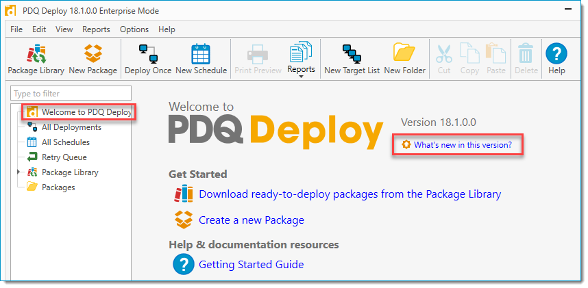 Help for PDQ Deploy