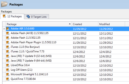 Folders Page