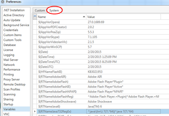 Inv-SystemVariables